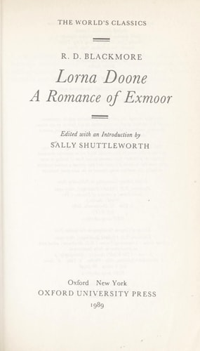 Lorna Doone