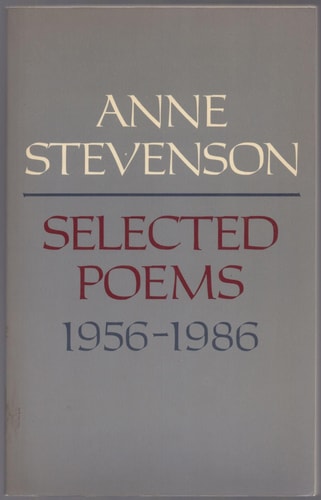Selected Poems 1956-1986