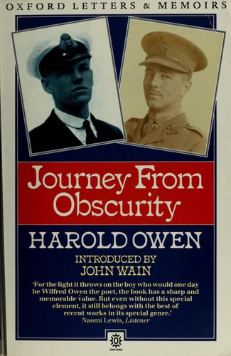 Journey from Obscurity