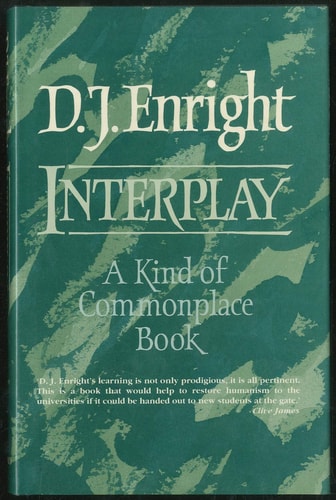 Interplay: A Kind of Commonplace Book