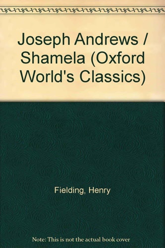Joseph Andrews and Shamela