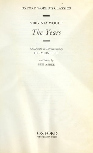 The Years
