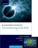 Blackstone's Guide to the Sentencing Code