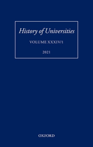History of Universities: Volume XXXIV/1: A Global History of Research Education: Disciplines, Institutions, and Nations, 1840-1950