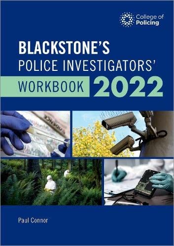 Blackstone's Police Investigators' Workbook 2022