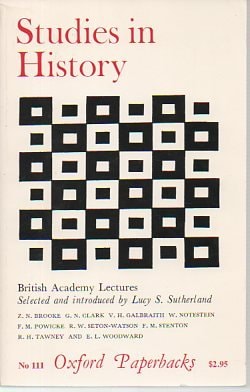 Studies in History: British Academy Lectures