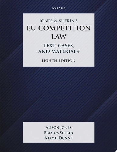 Jones and Sufrin's EU Competition Law