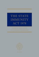 State Immunity Act 1978