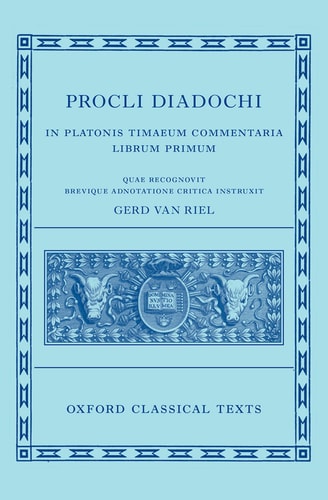 Proclus: Commentary on Timaeus, Book 1