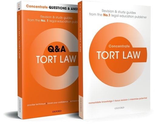 Tort Law Revision Pack: Concentrate
