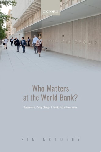 Who Matters at the World Bank?: Bureaucrats, Policy Change, and Public Sector Governance