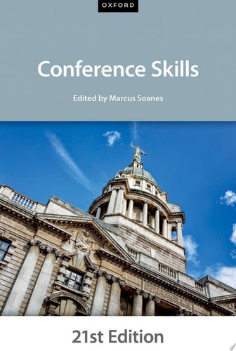 Conference Skills (Bar Manuals)