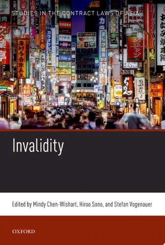 Invalidity: Studies in the Contract Laws of Asia