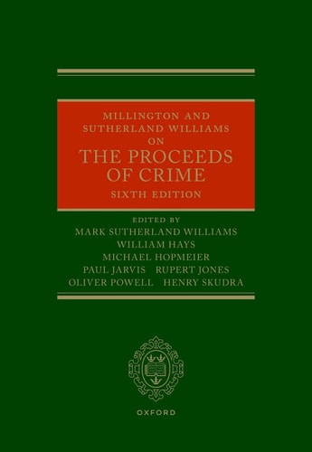 Millington and Sutherland Williams on the Proceeds of Crime