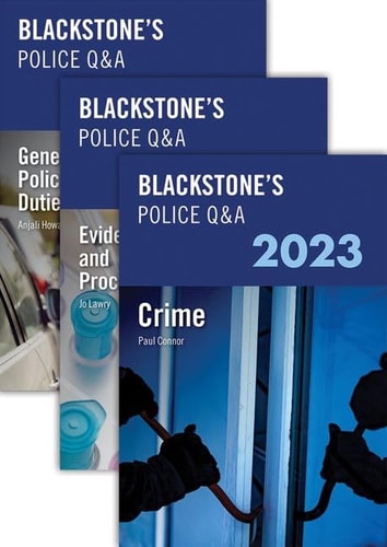Blackstone's Police Q&A Three Volume Set
