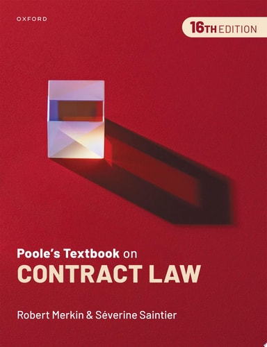 Poole's Textbook on Contract Law