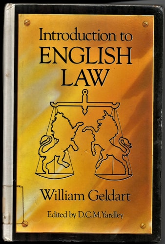 Introduction to English Law: Elements of English Law