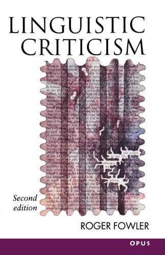 Linguistic Criticism