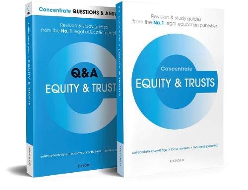 Equity and Trusts Revision Concentrate Pack: Law Revision and Study Guide