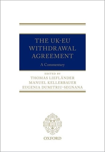 The UK-EU Withdrawal Agreement: A Commentary