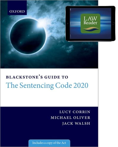 Blackstone's Guide to the Sentencing Code