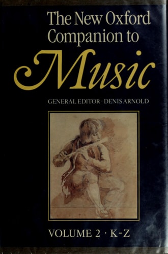 The New Oxford Companion to Music