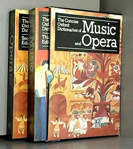 Concise Oxford Dictionary of Music