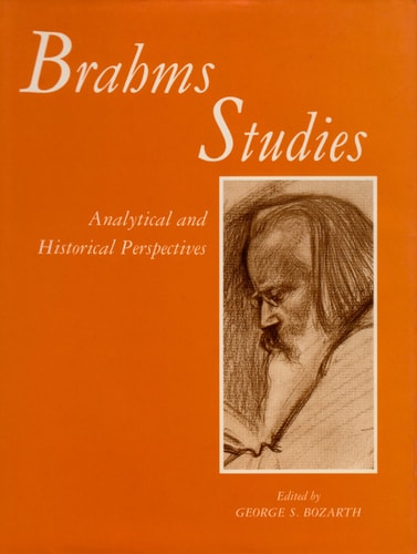 Brahms Studies: Analytical and Historical Perspectives
