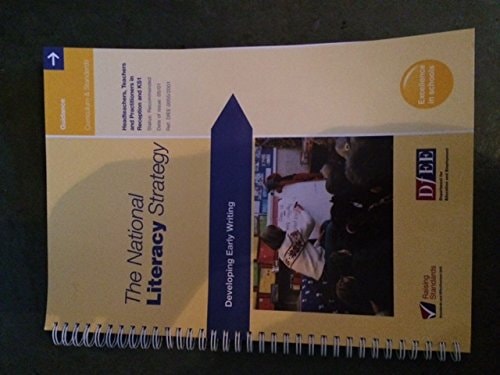 The National Literacy Strategy: Developing Early Writing