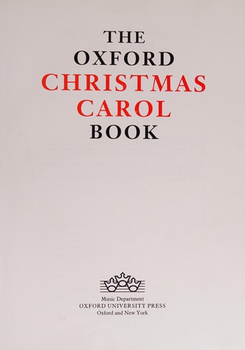 The Oxford Christmas Carol Book