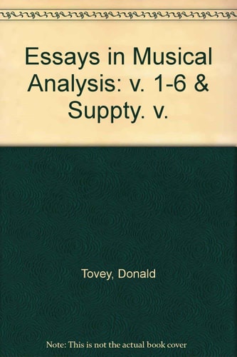 Essays in Musical Analysis