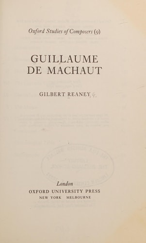 Guillaume de Machaut