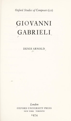 Giovanni Gabrieli
