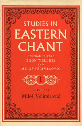 Studies in Eastern Chant