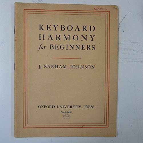 Keyboard Harmony for Beginners