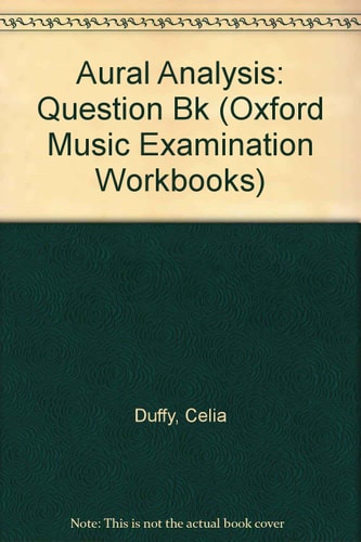 Oxford Music Examination Workbooks: Aural Analysis: Question Book