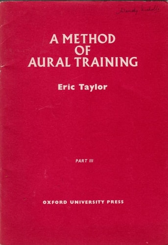 Method of Aural Training: Part 3
