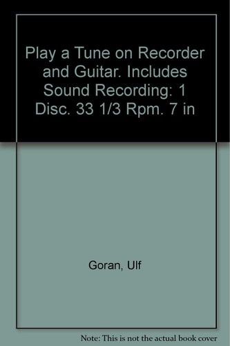 Play a Tune on Recorder and Guitar