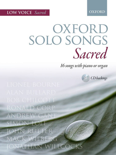 Oxford Solo Songs: Sacred 16 songs with piano or organ