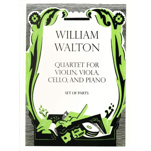 Quartet for Violin, Viola, Cello, and Piano: Set of Parts and Score for Pianist