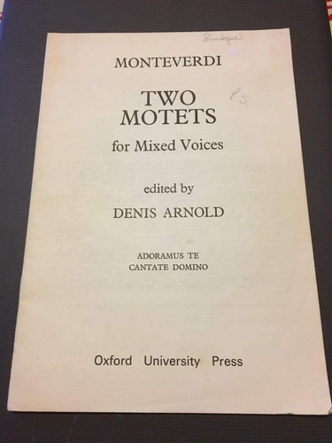 Two Motets for Mixed Voices