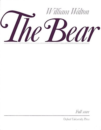 The Bear: An Extravaganza in One Act