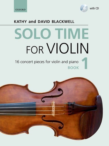 Solo Time for Violin Book 1: 16 Concert Pieces for Violin and Piano