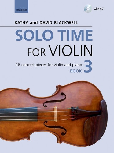 Solo Time for Violin: Book 3 and CD