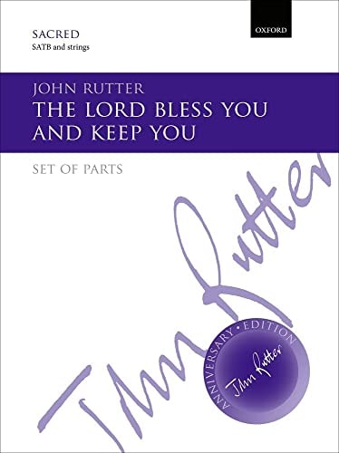 The Lord Bless You and Keep You: Jra7 Parts Set