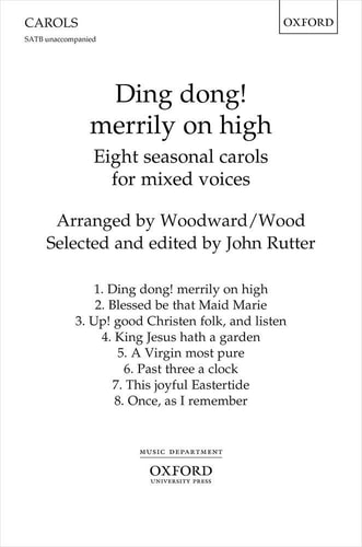 Ding Dong! Merrily on High: Eight Seasonal Carols for Mixed Choir