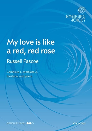 My Love Is Like a Red, Red Rose: Vocal Score