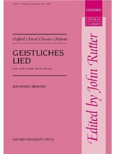 Geistliches Lied, Op. 30