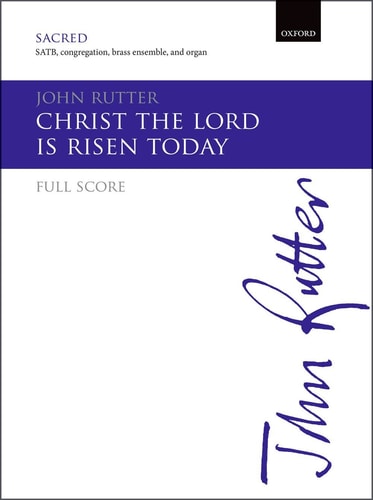 Christ the Lord Is Risen Today: Full Score - Brass Version
