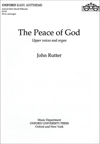 The Peace of God: SSA Vocal Score